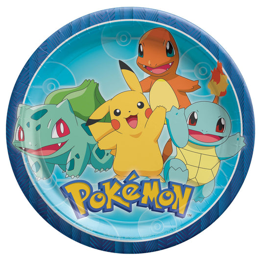 Pokemon™ Lunch Plates (8)