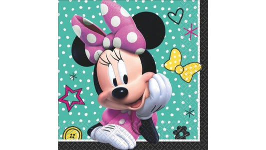 Minnie Mouse Happy Helpers Cake Napkins  - 16 pack