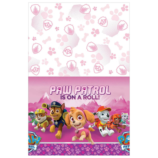 Paw Patrol™ Girl Table Cover - Plastic