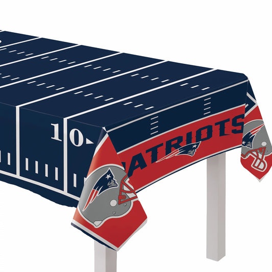 New England Patriots Table Cover - Plastic