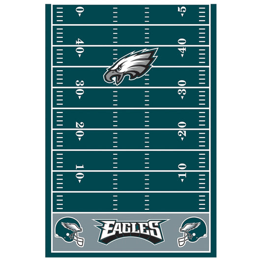 Philadelphia Eagles Plastic Table Cover - All Over Print