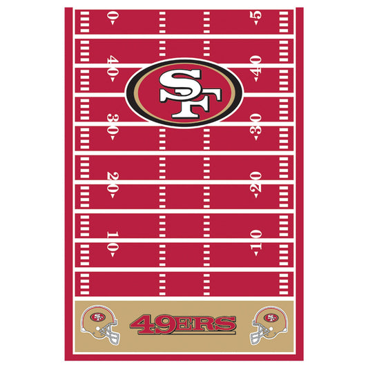 San Francisco 49ers Table Cover - Plastic