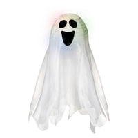 Halloween Light-Up Ghost Fabric Hanging Decoration