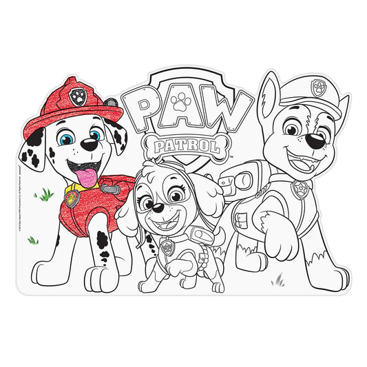 Paw Patrol™ Adventures Die Cut Color In Placemats (8)