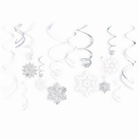 Snowflake Value Pack Dizzy Danglers (12)