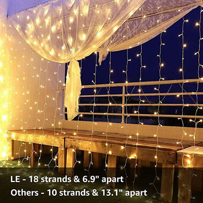 LED Curtain Lights - Rental