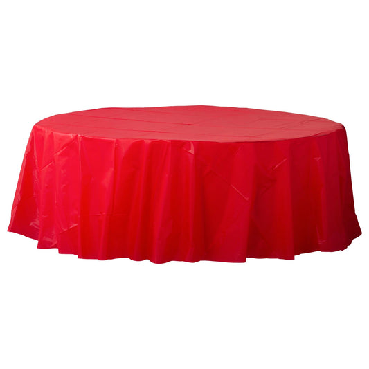 Round - Apple Red Table Cover