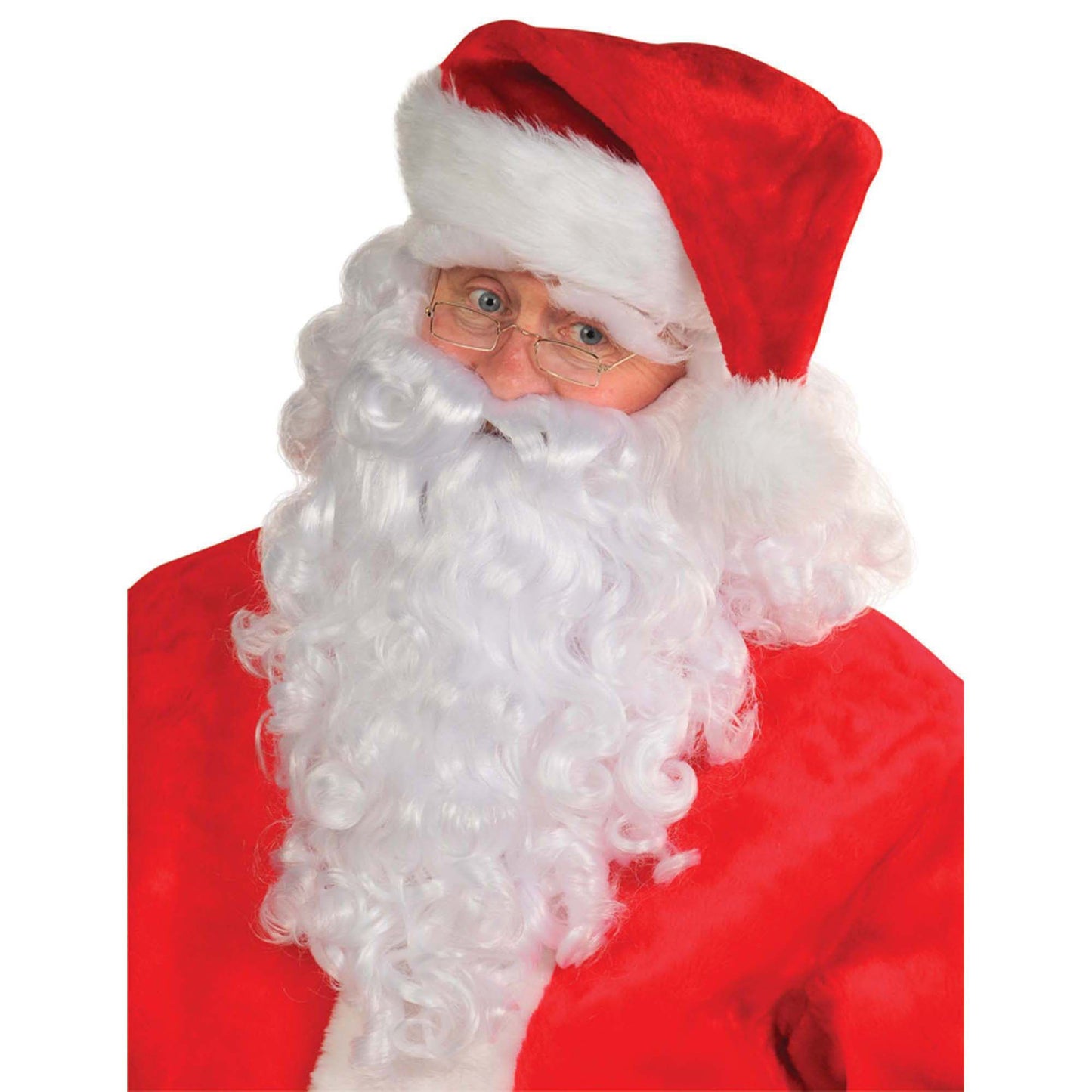 Premium Santa Wig And Beard Set