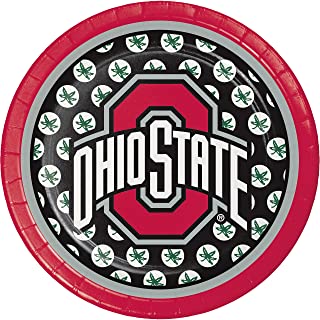 Ohio State University Cake Plates (8)