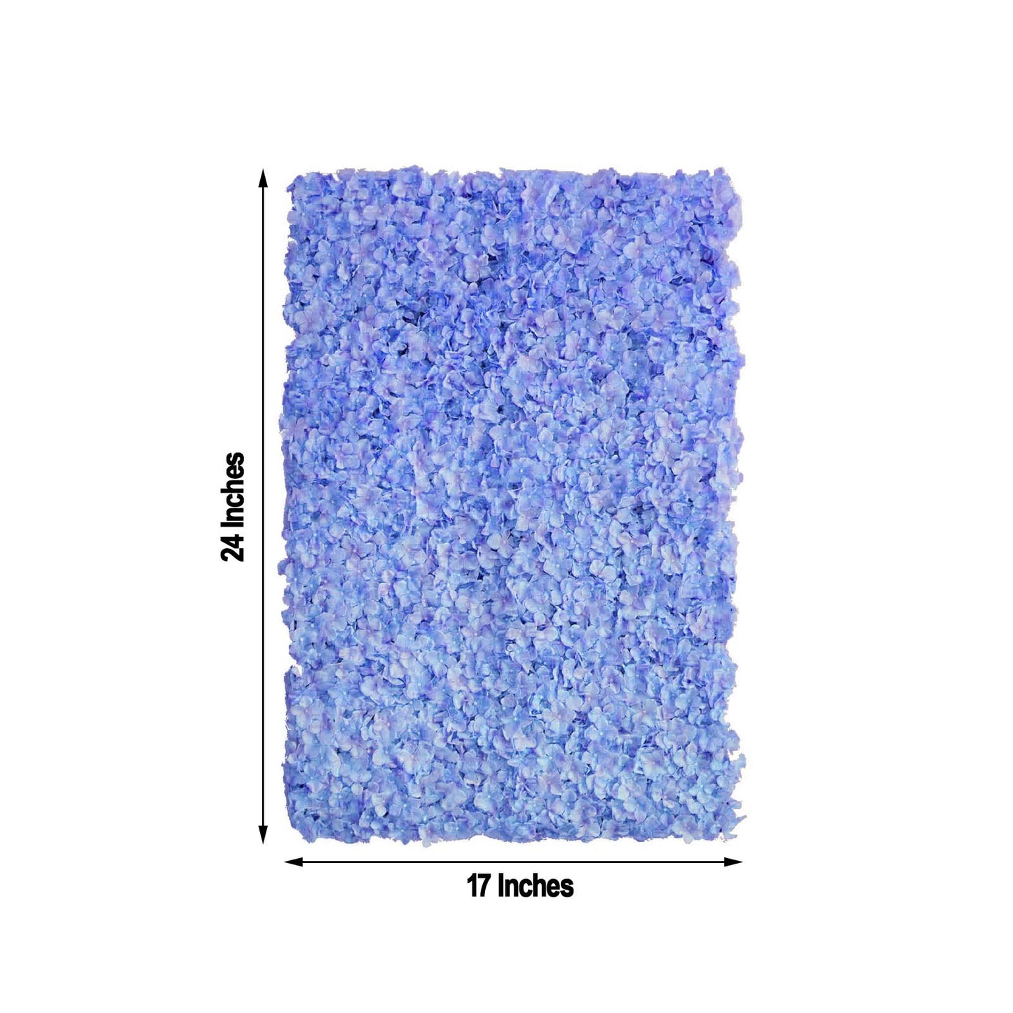 Serenity Blue Hydrangea Flower Wall Mat Panel (Rental)