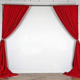 Backdrop Curtains - Red (Rental)