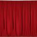 Backdrop Curtains - Red (Rental)