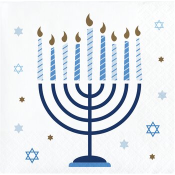 Hanukkah Celebration Cake Napkins (16)