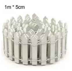Bendable White Picket Fence - Rental