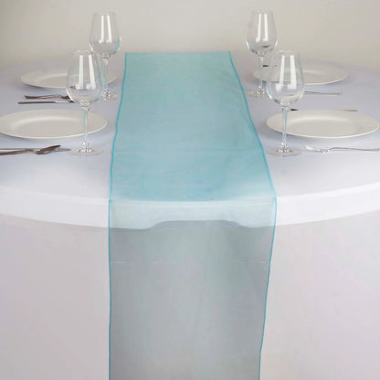 Runner - Turquoise Organza (Rental)