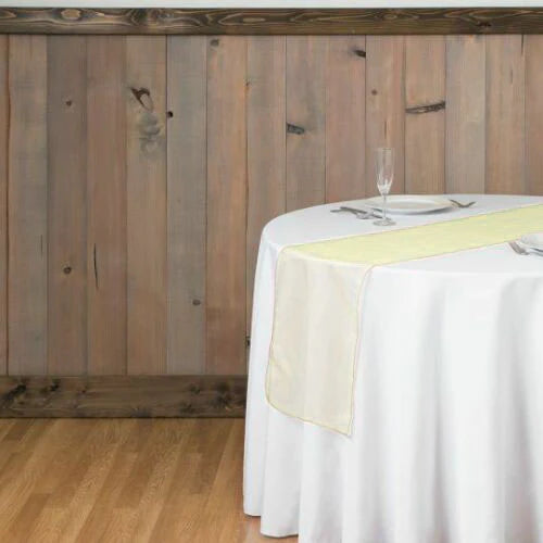 Runner - Yellow Organza (Rental)