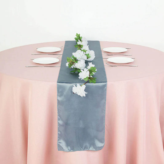 108” Table Runner - Dusty Blue (Rental)