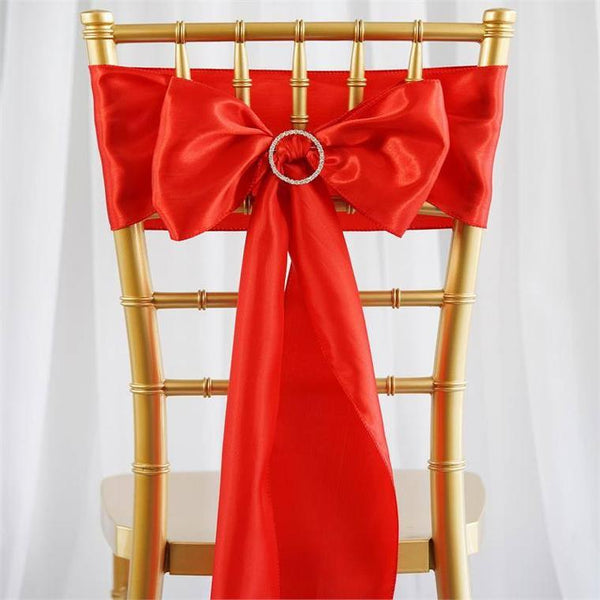 Chair Sash - Red (Rental)