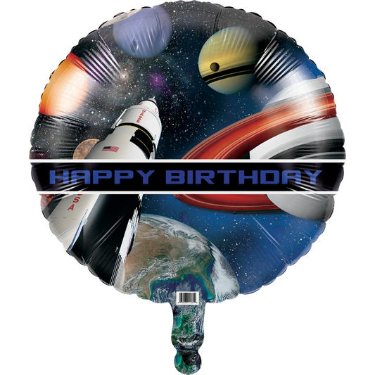 Space Blast - Mylar Balloon