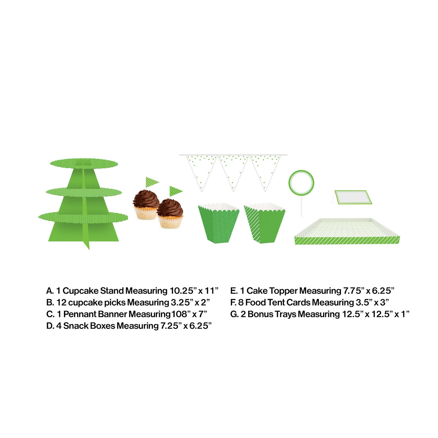 Fresh Lime - Treat Table Kit