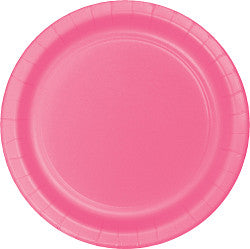 Candy Pink Lunch Plates - 8 pack