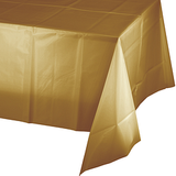 Thin -  Glittering Gold Plastic Table Cover
