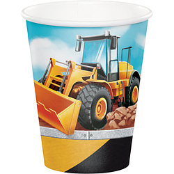 Big Dig Construction Paper Cups (8)