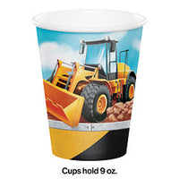 Big Dig Construction Paper Cups (8)