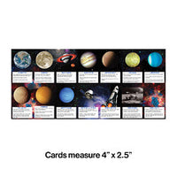 Space Blast Favor Fact Cards (14)