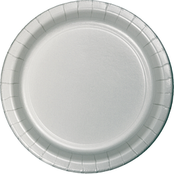 Shimmering Silver Cake Plates (8)