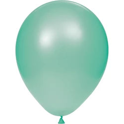 12" Fresh Mint Latex Balloons (15)