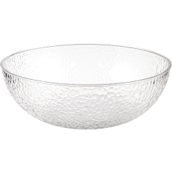 Clear Pebble Bowl - 5.2 qt