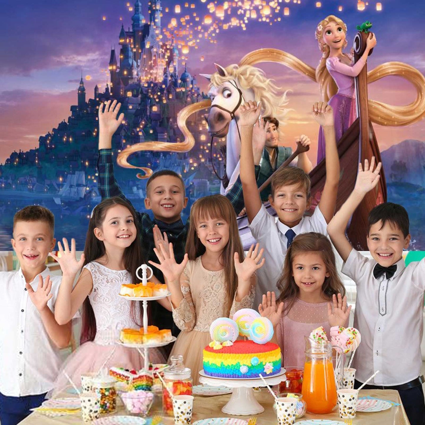 Rapunzel Backdrop - (Rental)