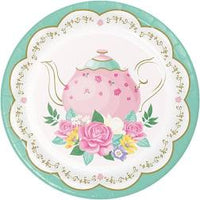 Floral Tea Party Cake Plates (8)