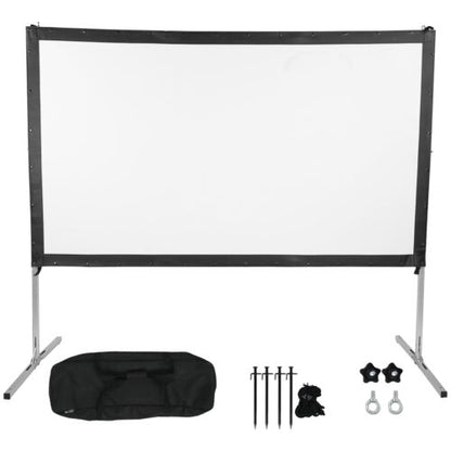 100" Projector Screen with Stand In/Outdoor  - (Rental)