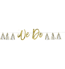 We Do Tassel Banner