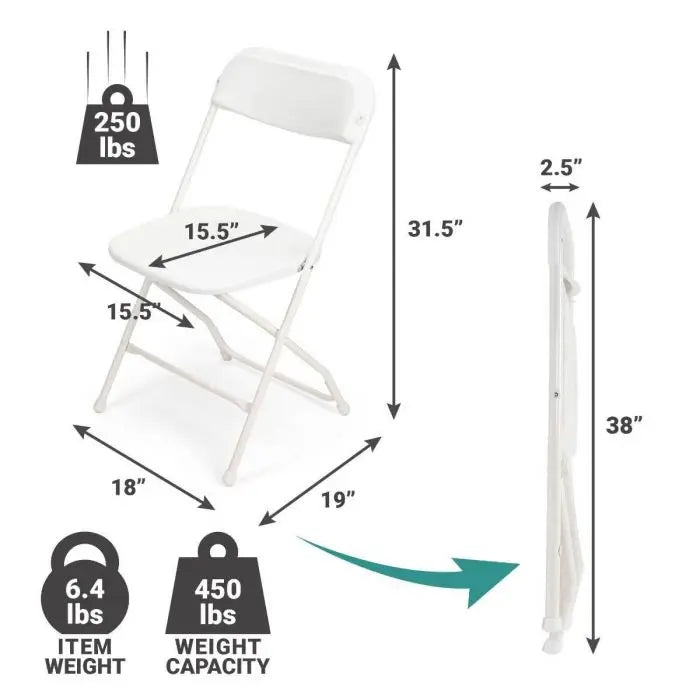 Folding Chairs - (Rental)