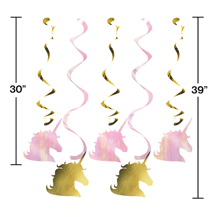 Unicorn Sparkle Dizzy Danglers (5)