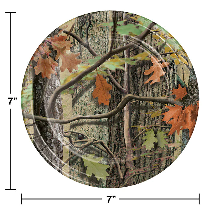 Hunting Camo Cake Plates (8)