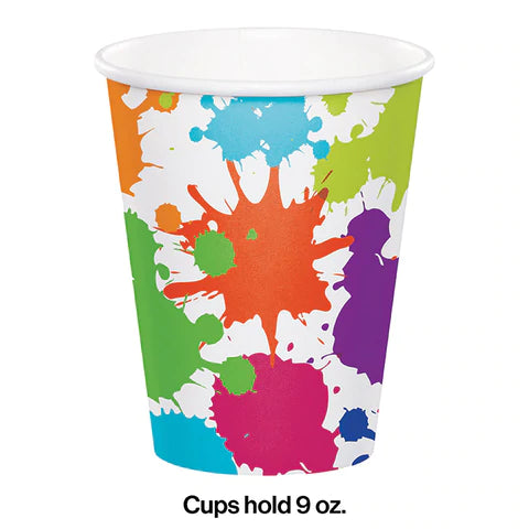 Art Party Cups - 8 pack
