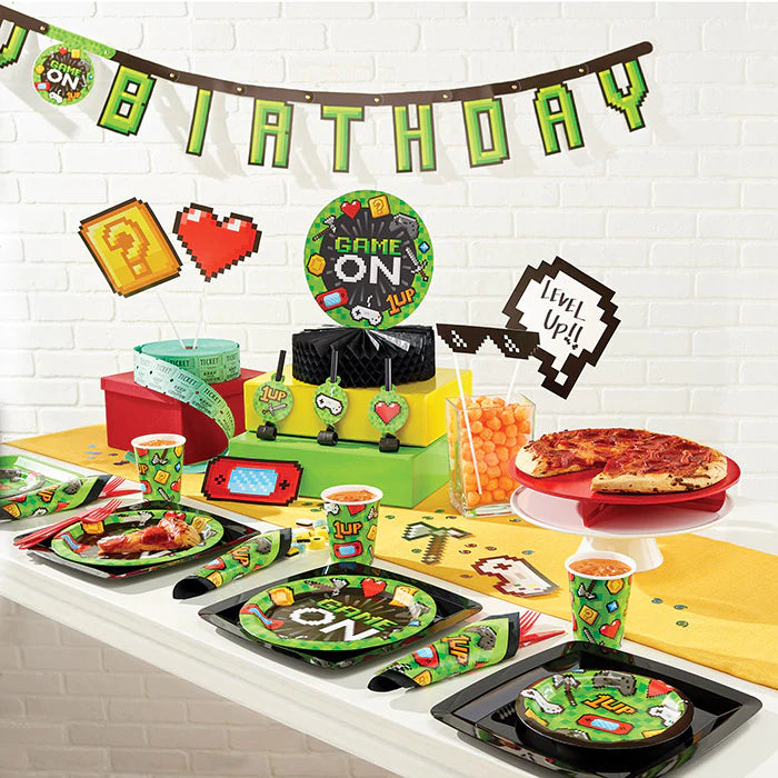 Gaming Party Birthday Banner