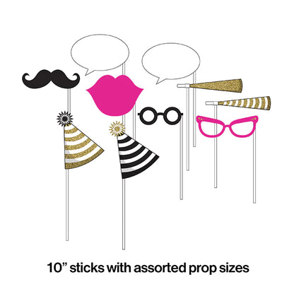 Black and Gold Photo Props (10)