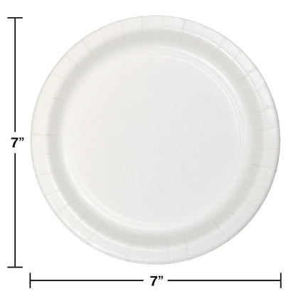 White Cake Plates (8)