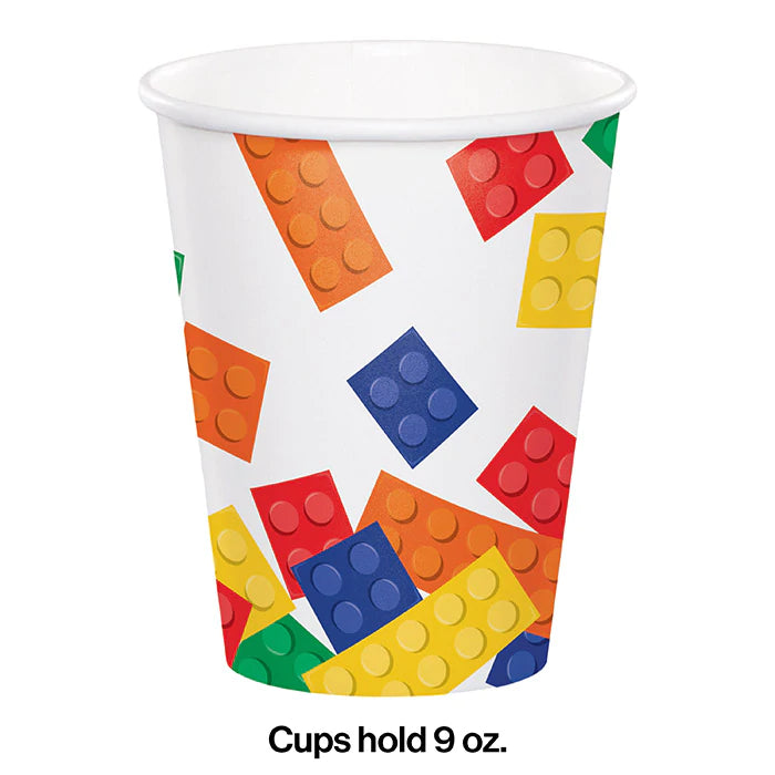 Block Party Paper Cups (8)