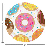Donut Time Lunch Plates (8)
