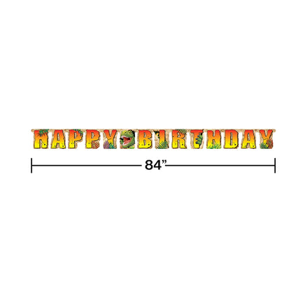 Dino Blast Birthday Banner