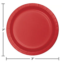 Classic Red Cake Plates (8)