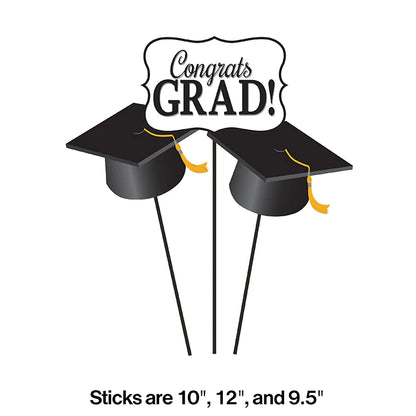 Graduation Centerpiece Sticks (3)