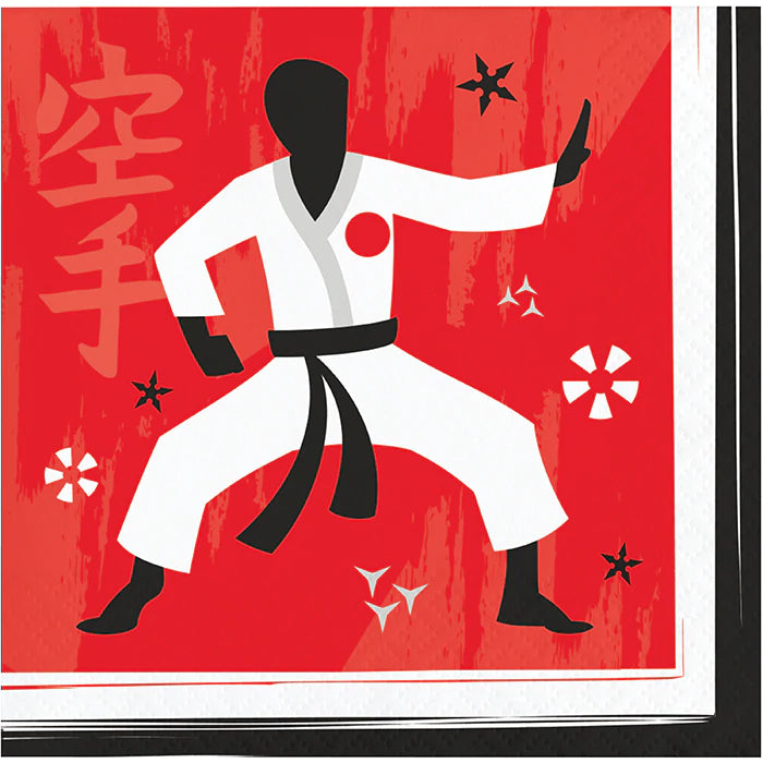 Karate Party Cake Napkins (16)