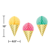 Ice Cream Hanging Cones (3)